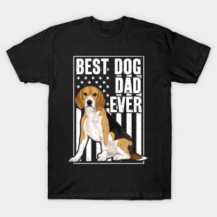 Best Beagle Dog Dad Ever T-Shirt